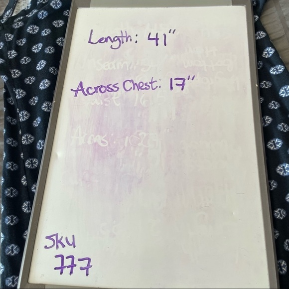 Joe Fresh Sz.M navy blue sleeveless cottagecore relaxed beachcore casual dress - Picture 8 of 8